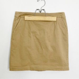 Boden tan khaki skirt 4